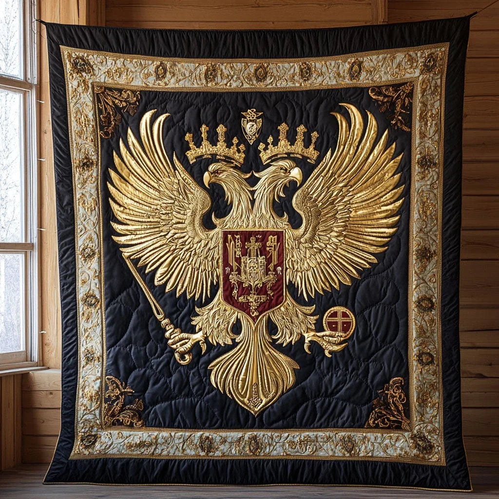 Throne Of Power Quilt Blanket