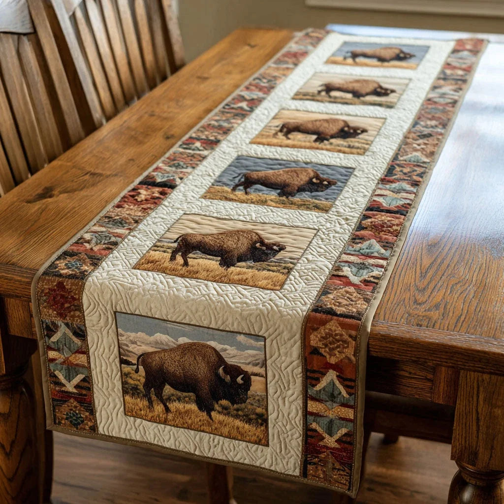 Timber Nomad Quilted Table Runner