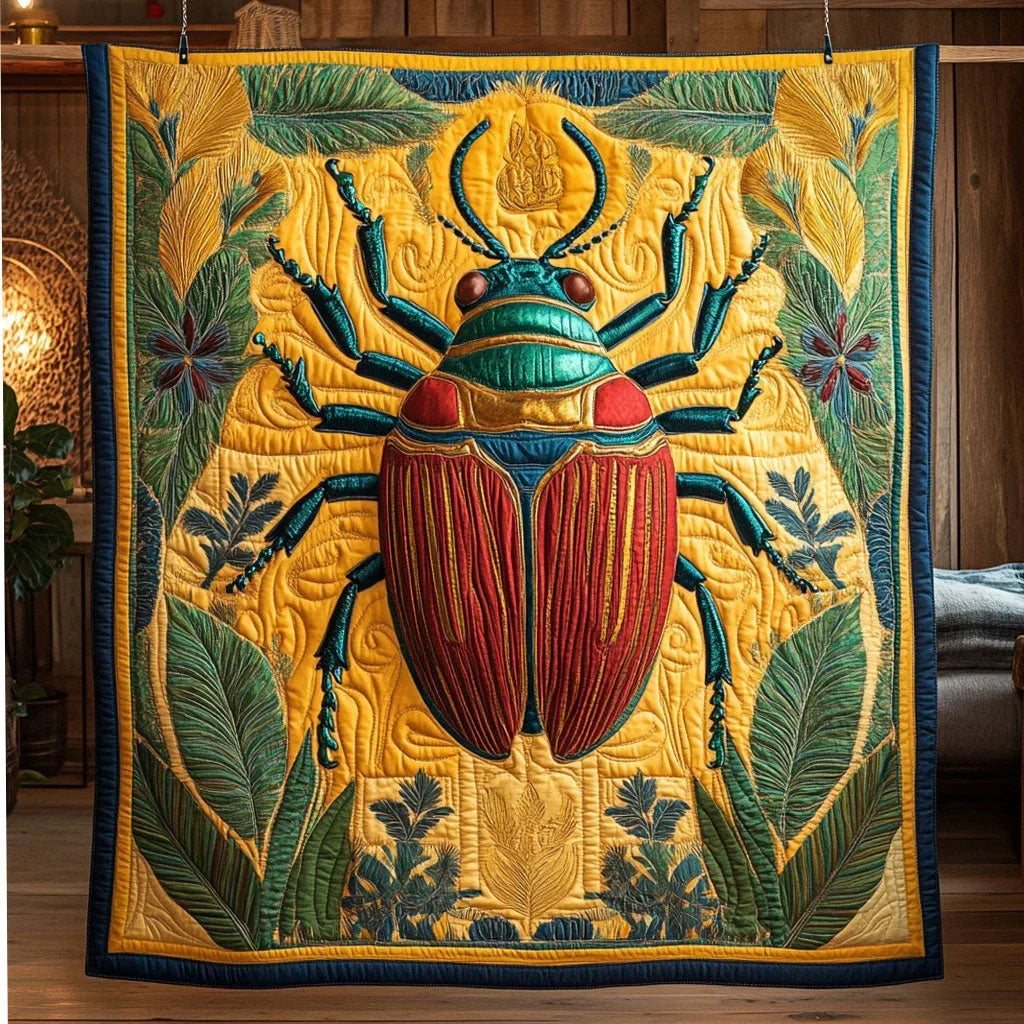 Tropic Armor Quilt Blanket