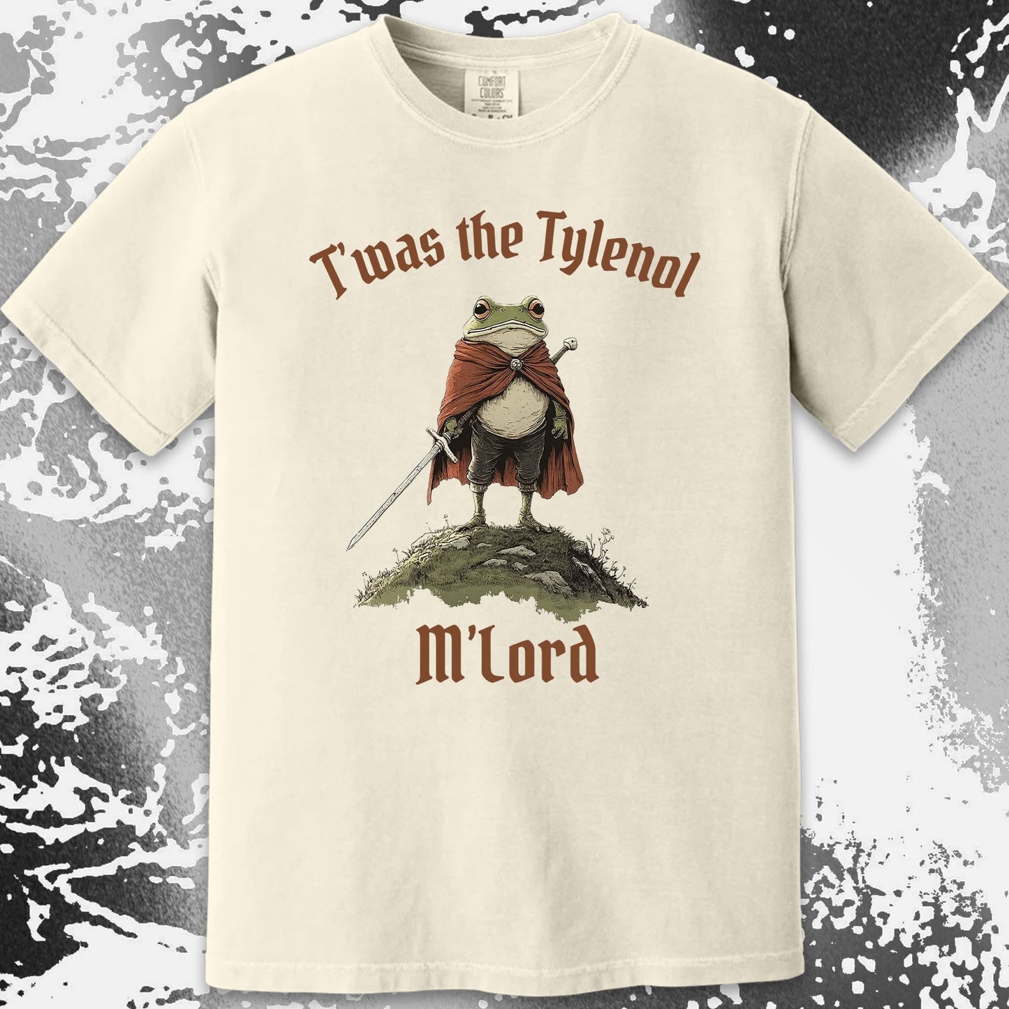 Twas the Tylenol M'Lord Frog Knight Shirt (view 18)