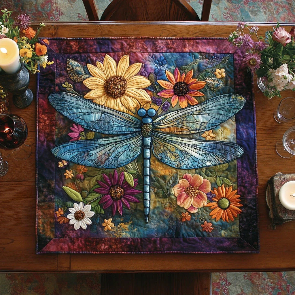 Twilight Hover Quilted Table Topper