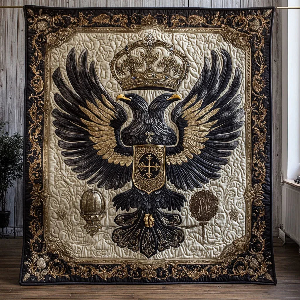 Twin Eagles Quilt Blanket