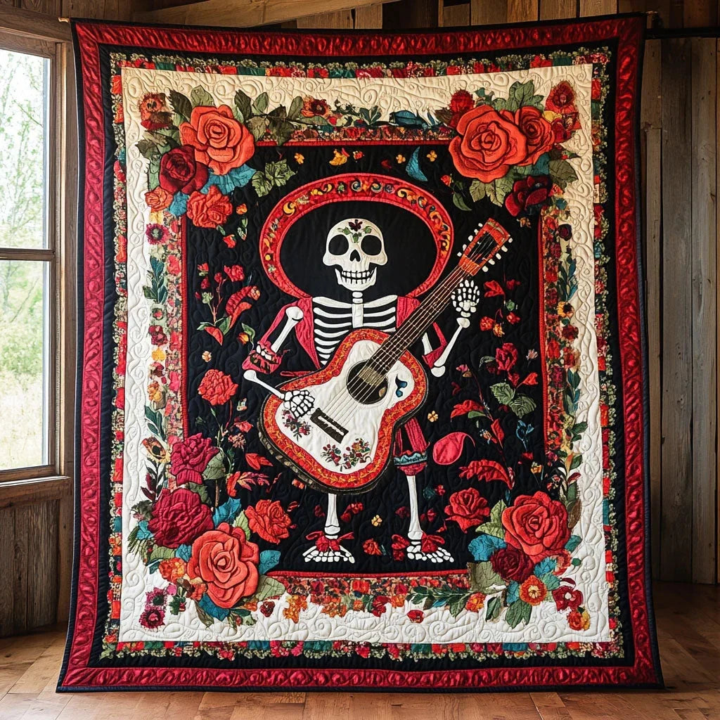 Velvet Fiesta Quilt Blanket
