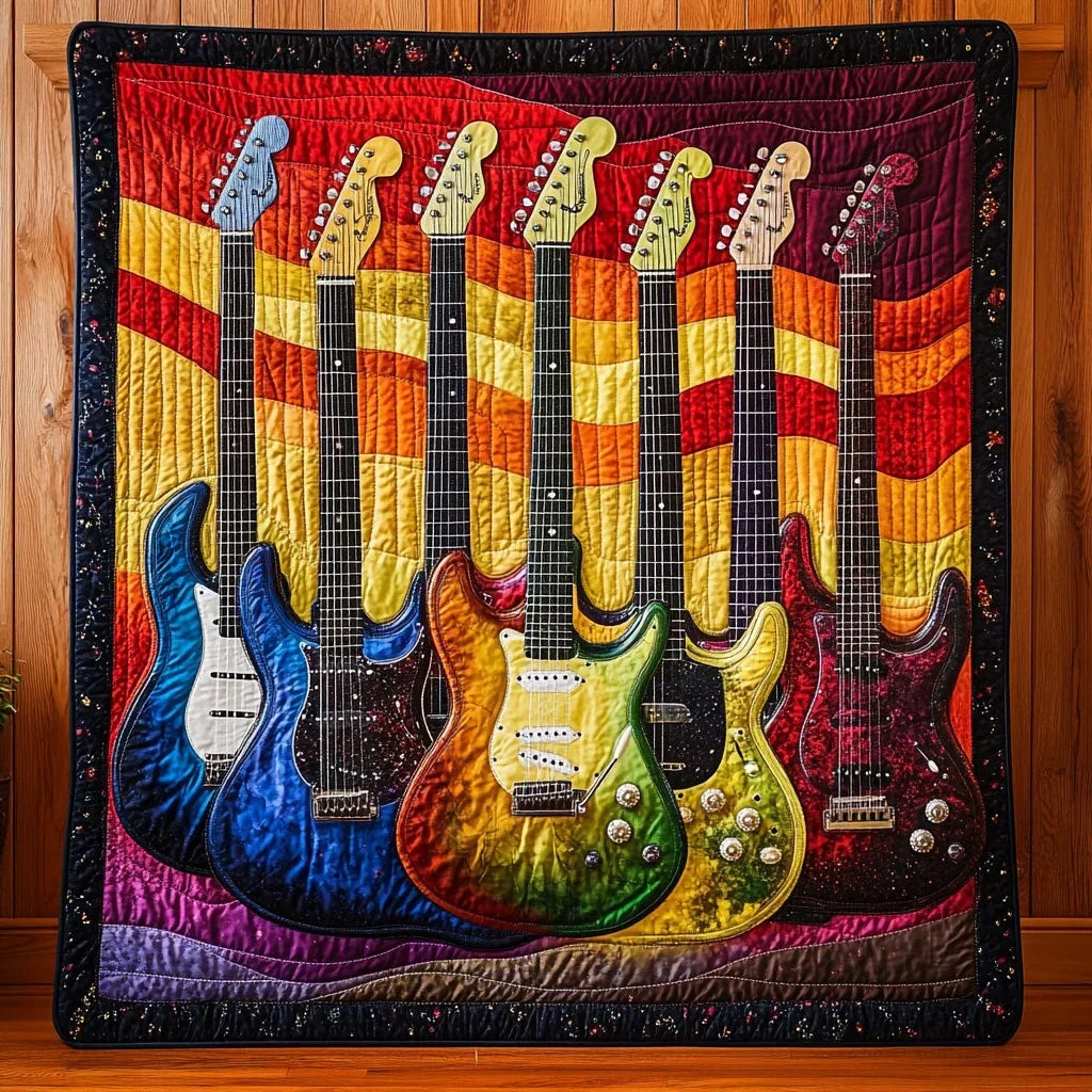 Vibrant Vibes Jam Quilt Blanket