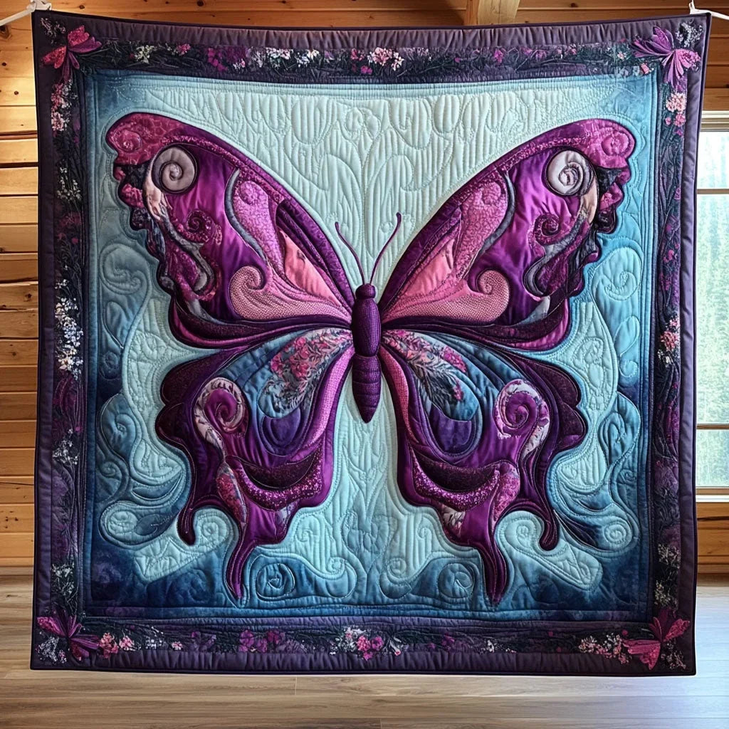 Violet Dream Quilt Blanket