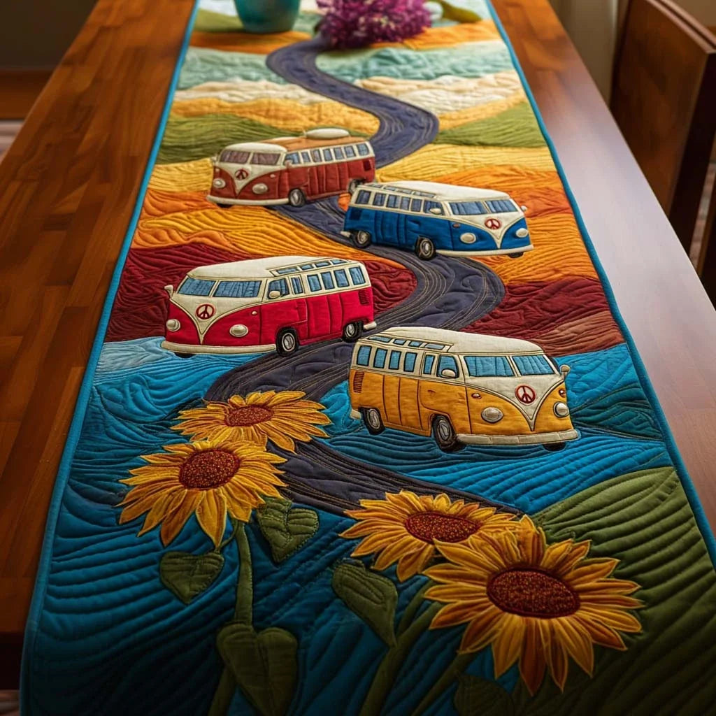 Wander Days Quilted Table Runner