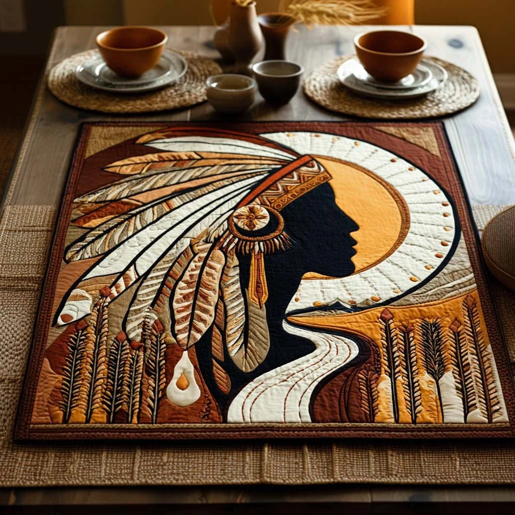 Warrior Legacy Quilted Table Topper