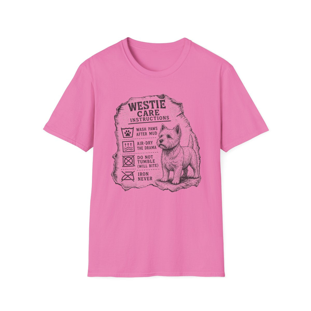 Westie Care Label Tee