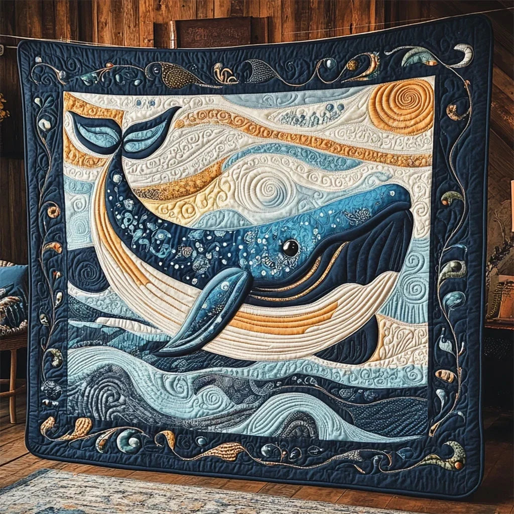Whale Dreams Quilt Blanket