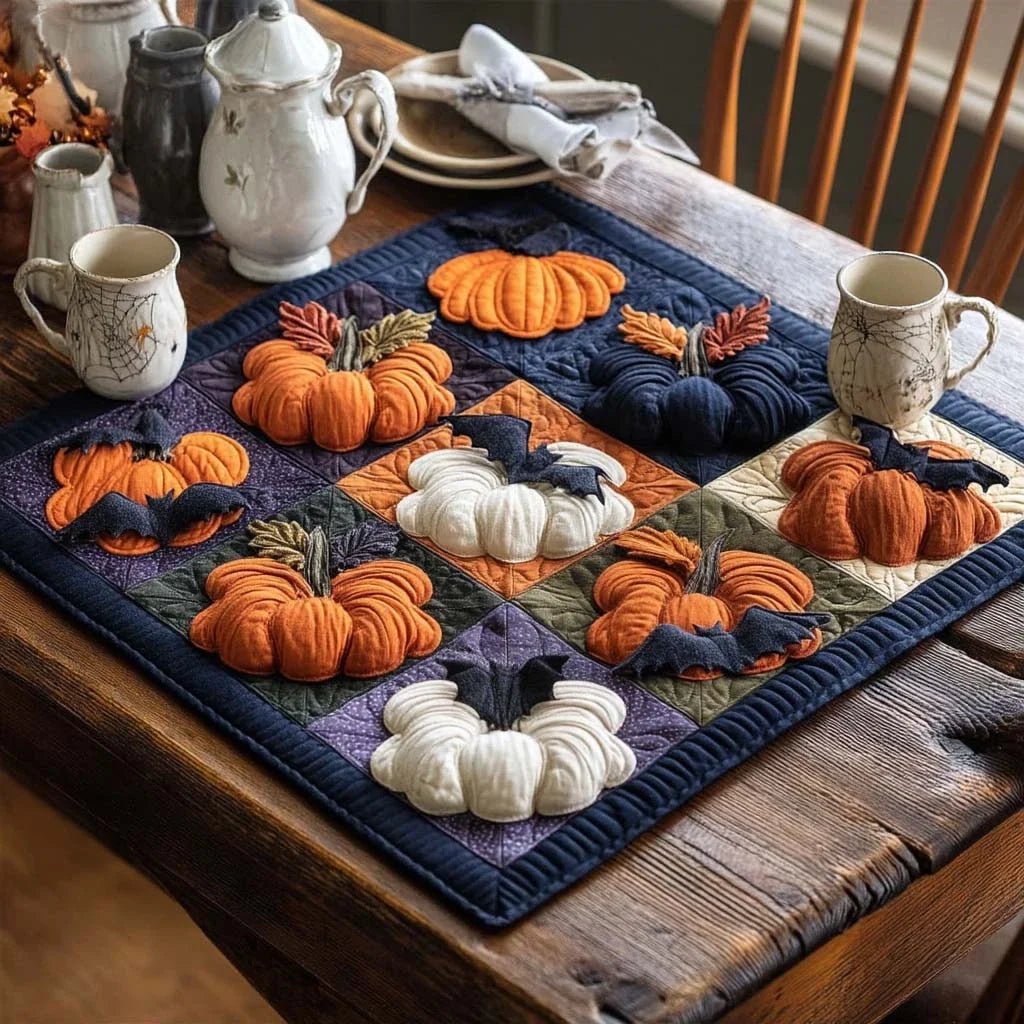 Wicked Night Embrace Quilted Table Topper