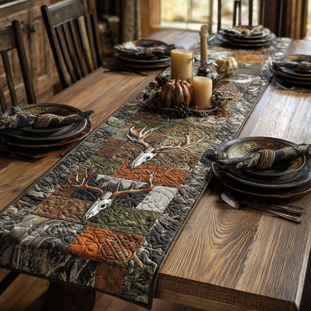 Wild Pursuit Quilted Table Runner