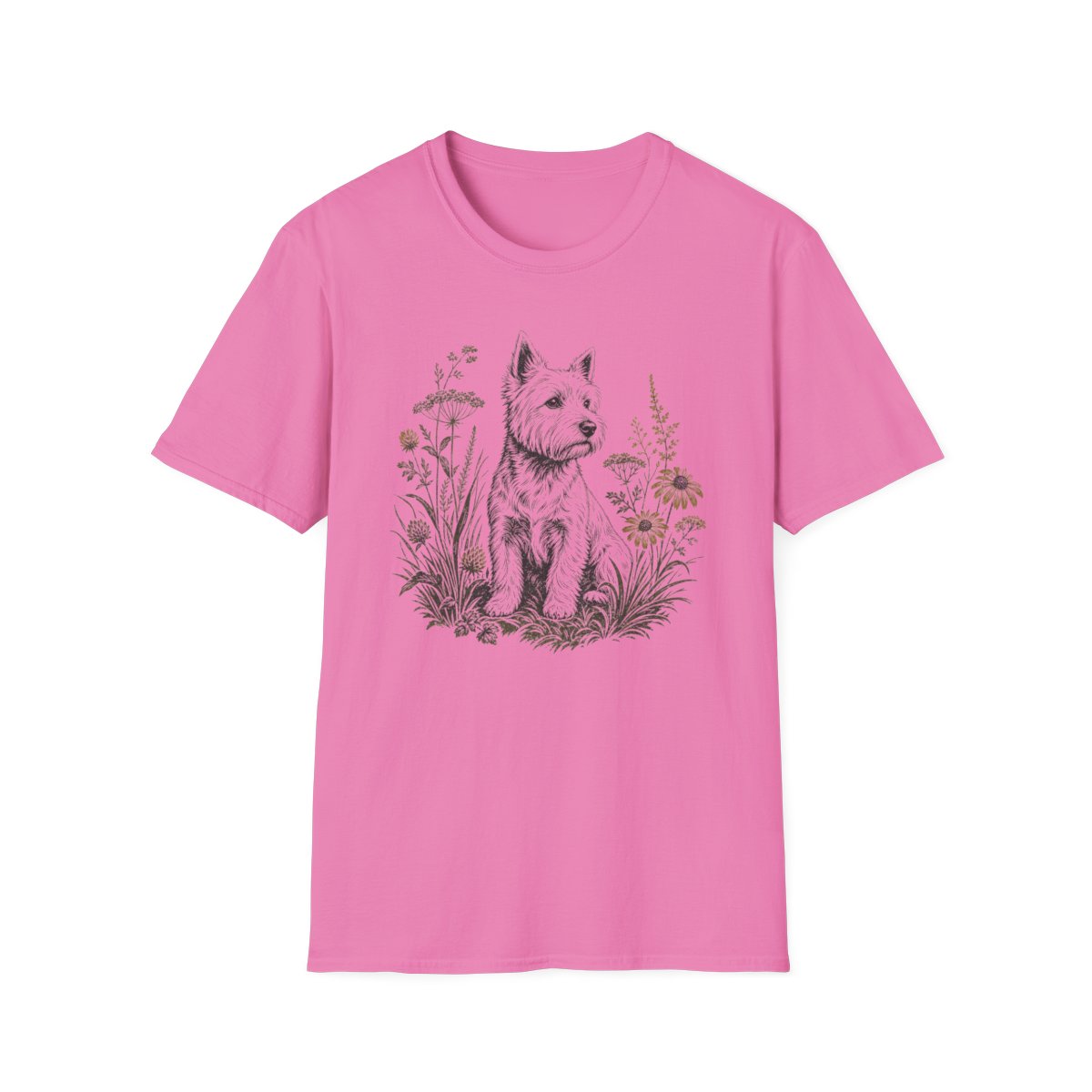 Wildflower Westie Tee