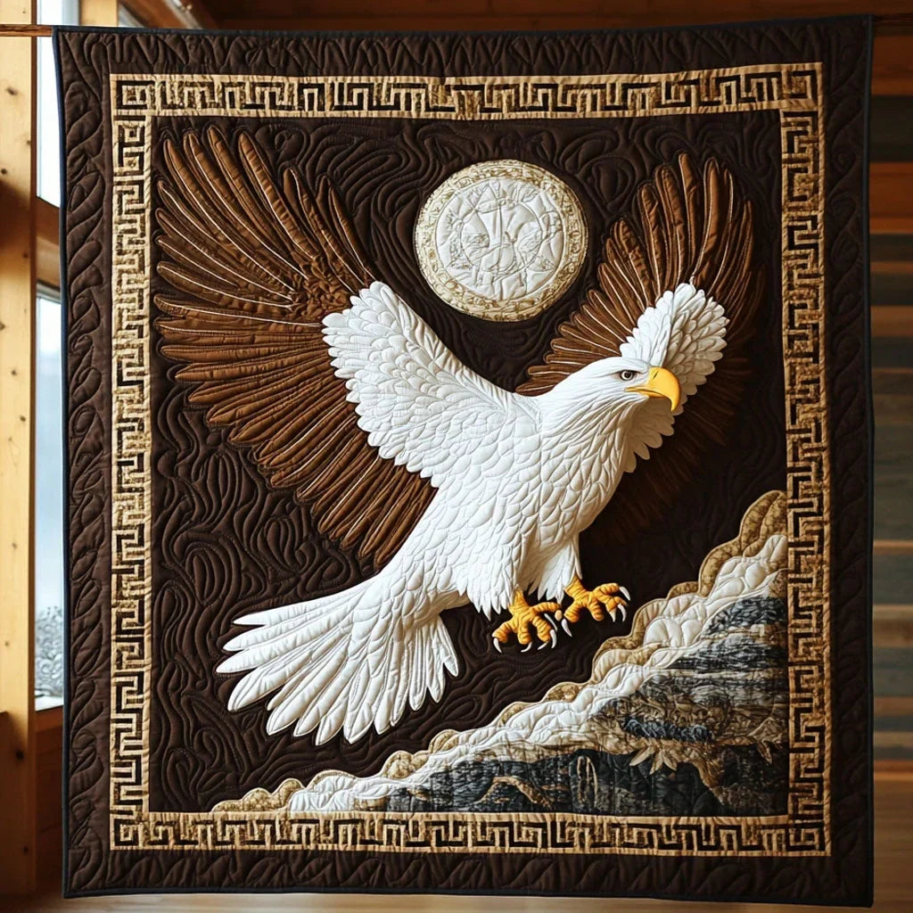 Wings Of Valor Quilt Blanket