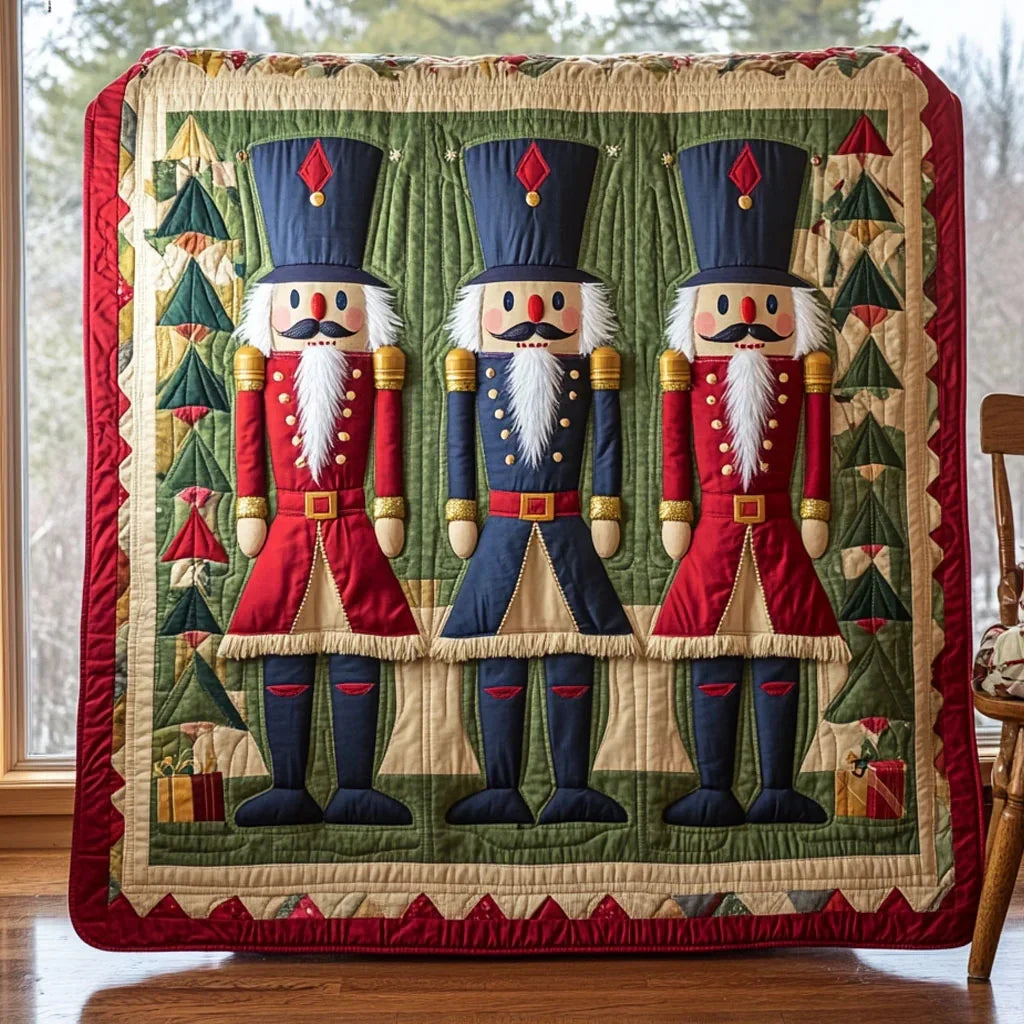 Winter Regiment Quilt Blanket