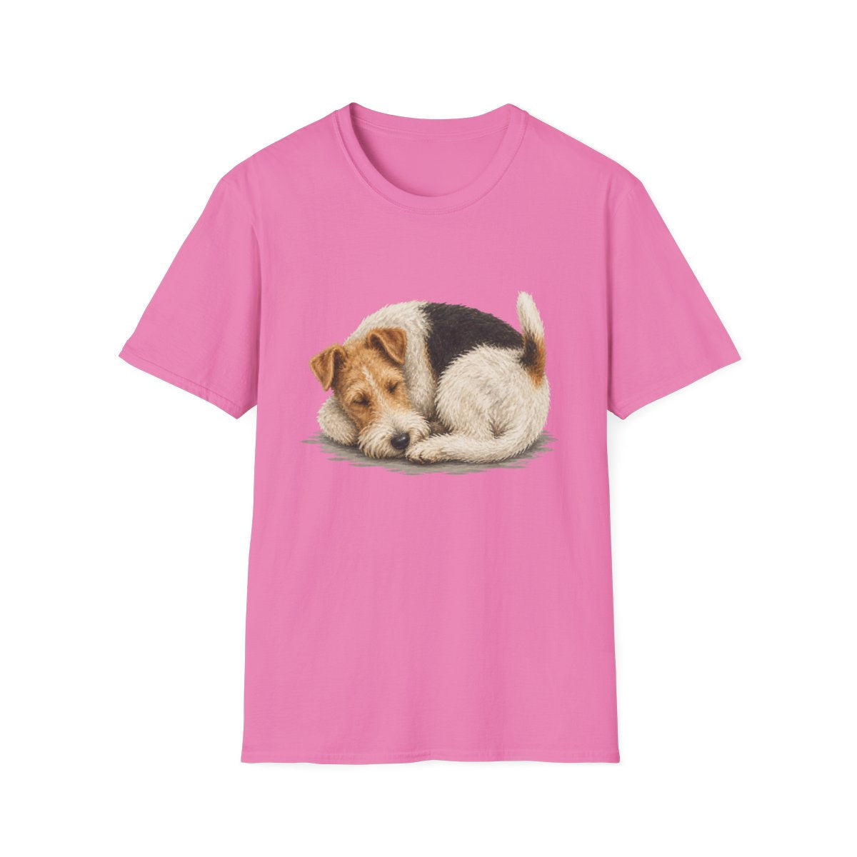 Wire Fox Terrier Rest At Last Tee