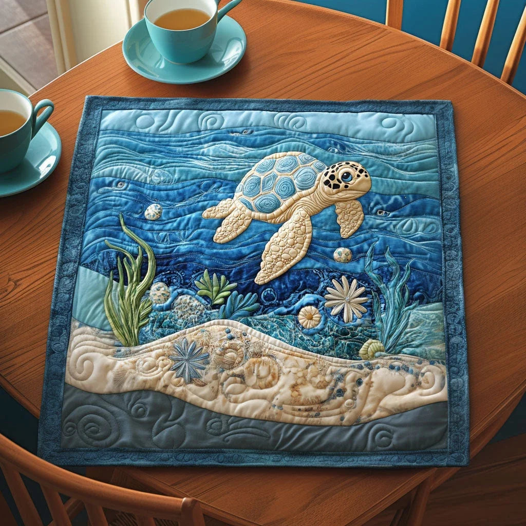 Wise Wanderer Quilted Table Topper