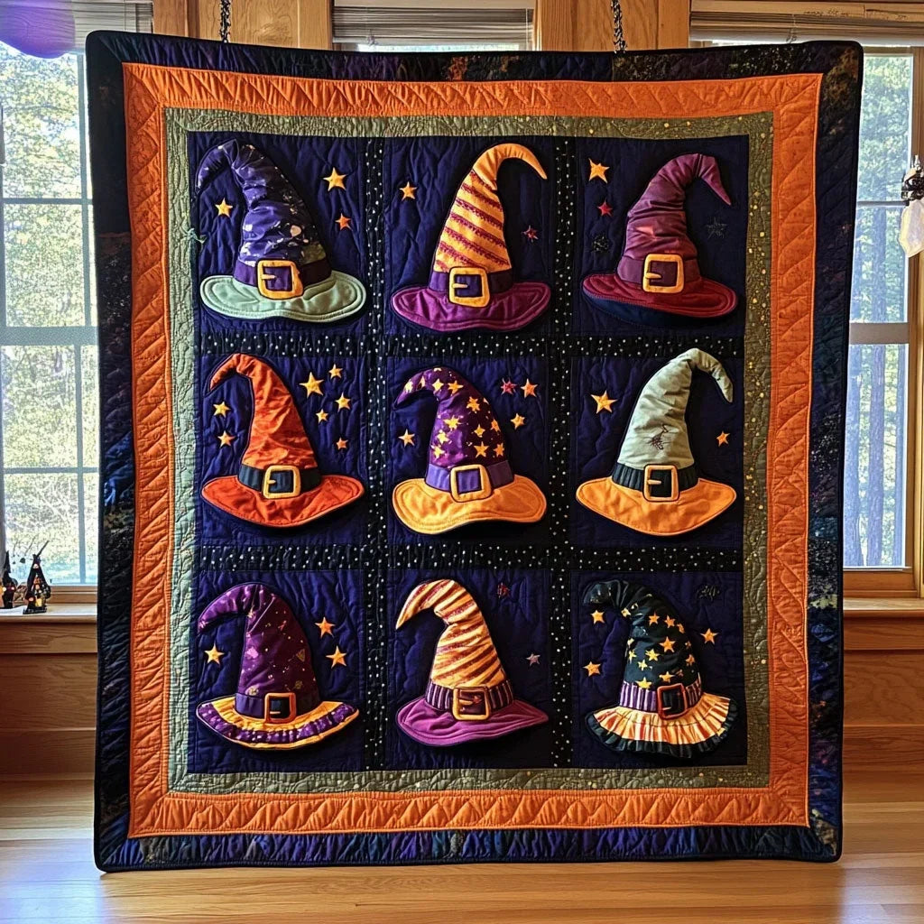Witch's Hat Quilt Blanket