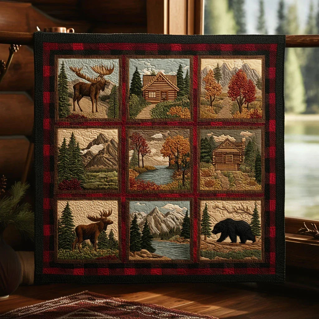 Woodland Charm Quilt Blanket