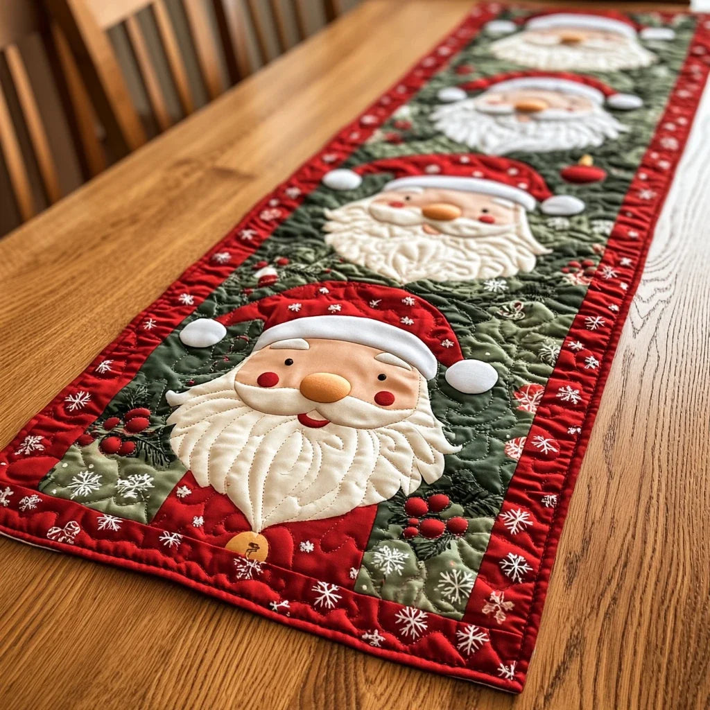 Yuletide Cheer Quilted Table Runner