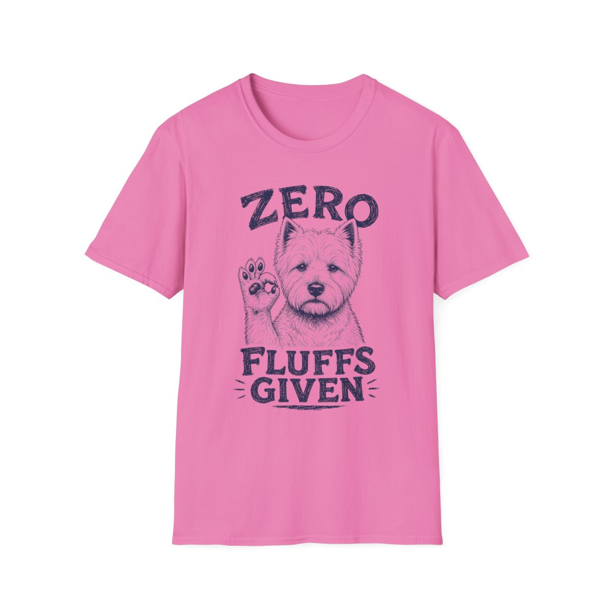 Zero Fluffs Given Tee
