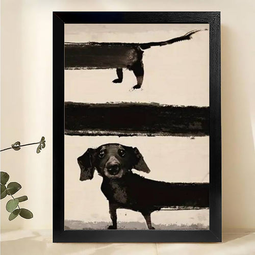 W026 Natural Wood Canvas – Abstract Art | Perfect for Living Room & Office