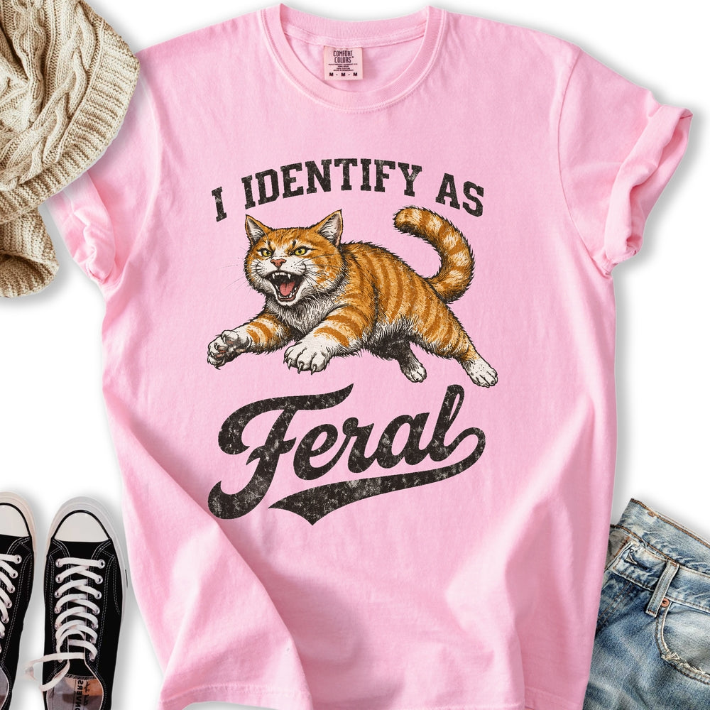 Identify As Feral Relaxed Tee