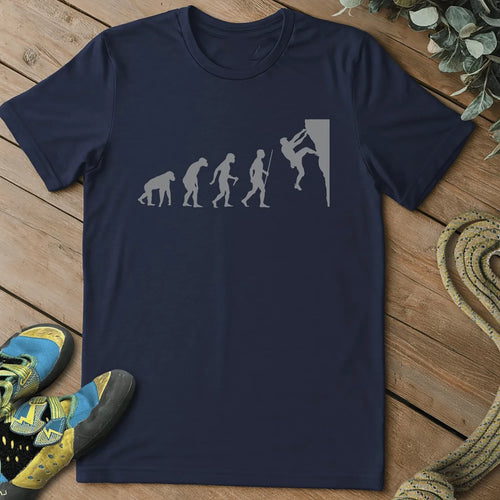 Evolution of a Climber Tee - Navy