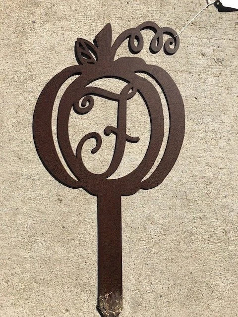 Halloween Creepy Hands Yard Stakes (set Of Two) Plasma Cut Steel Signs Metal Sign Cut Metal Sign Wall Metal Sign - 8 inches - metal sign