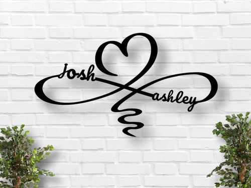 Valentines Day Wall Decor Heart Heart Metal Sign Valentines Decor Metal Heart Decor Valentines Metal Sign Wall Decor - 8 inches - metal sign