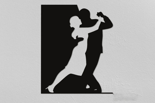Tango Dance Design Christmas Gifts For Her Hanukkah Gifts Home Wall Decoration Gifts For Mom Housewarming Gifts - 8 inches - metal sign