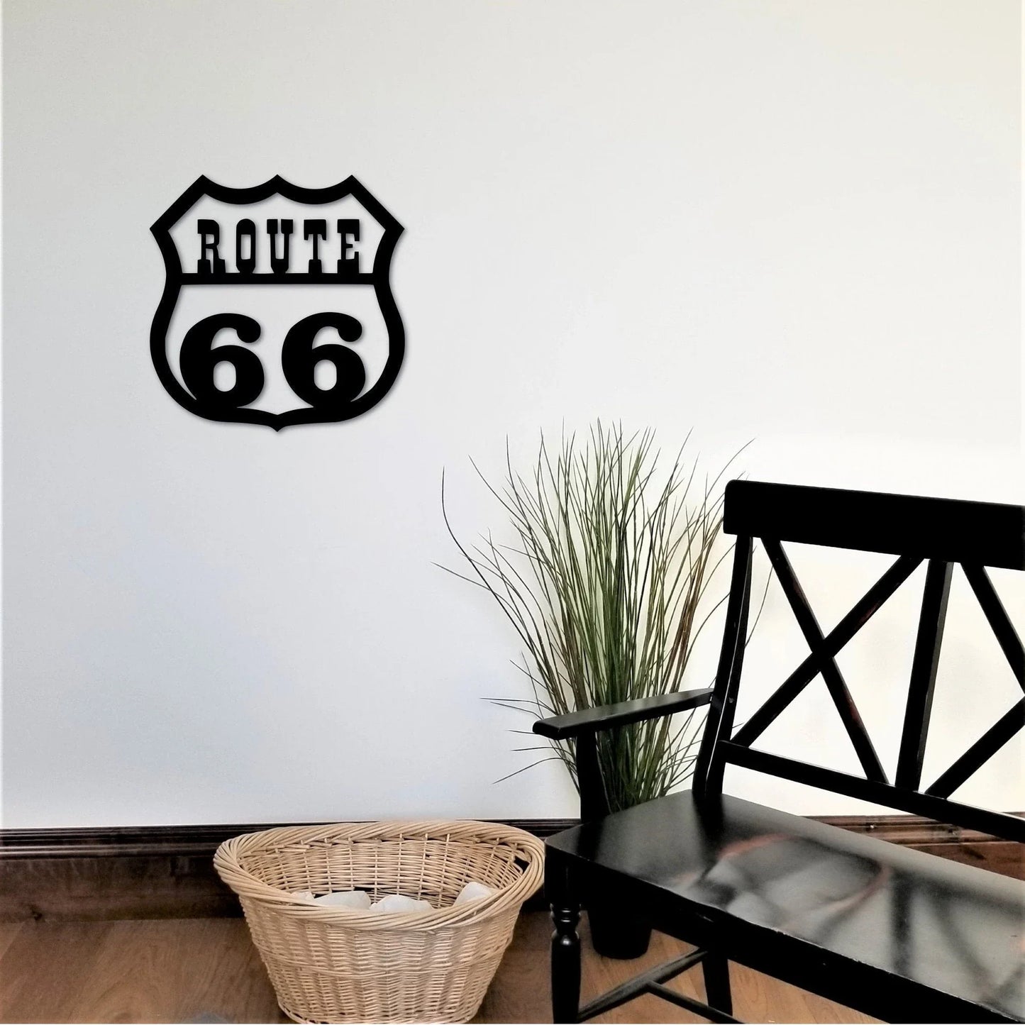 Route 66 Sign Garage Decor Father's Day Gift Gift For Dad Boyfriend Husband Father Rt 66 Shield Us 66 - metal sign