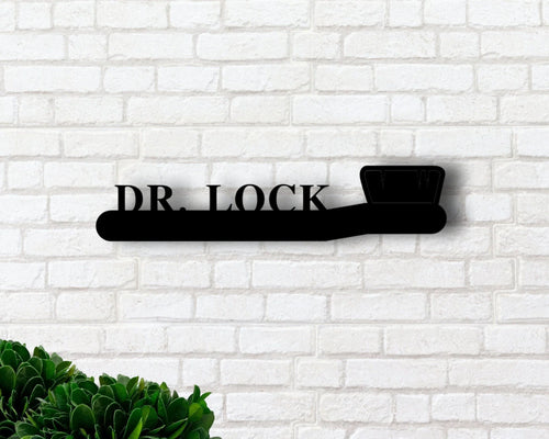 Dentist Office Wall Decor Dentist Office Sign Dental Hygienist Gift Idea Orthodontist Office Sign Orthodontist Wall Decor - 8 inches - metal sign