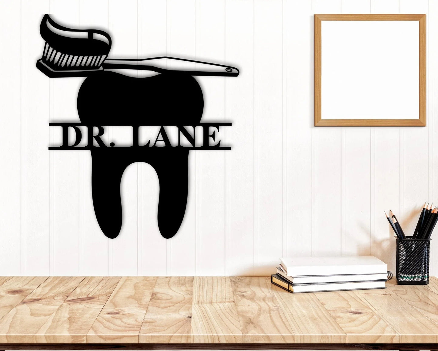 Dentist Office Sign Dentist Office Wall Decor Dental Hygienist Gift Idea Orthodontist Office Sign Orthodontist Wall Decor - 8 inches - metal sign