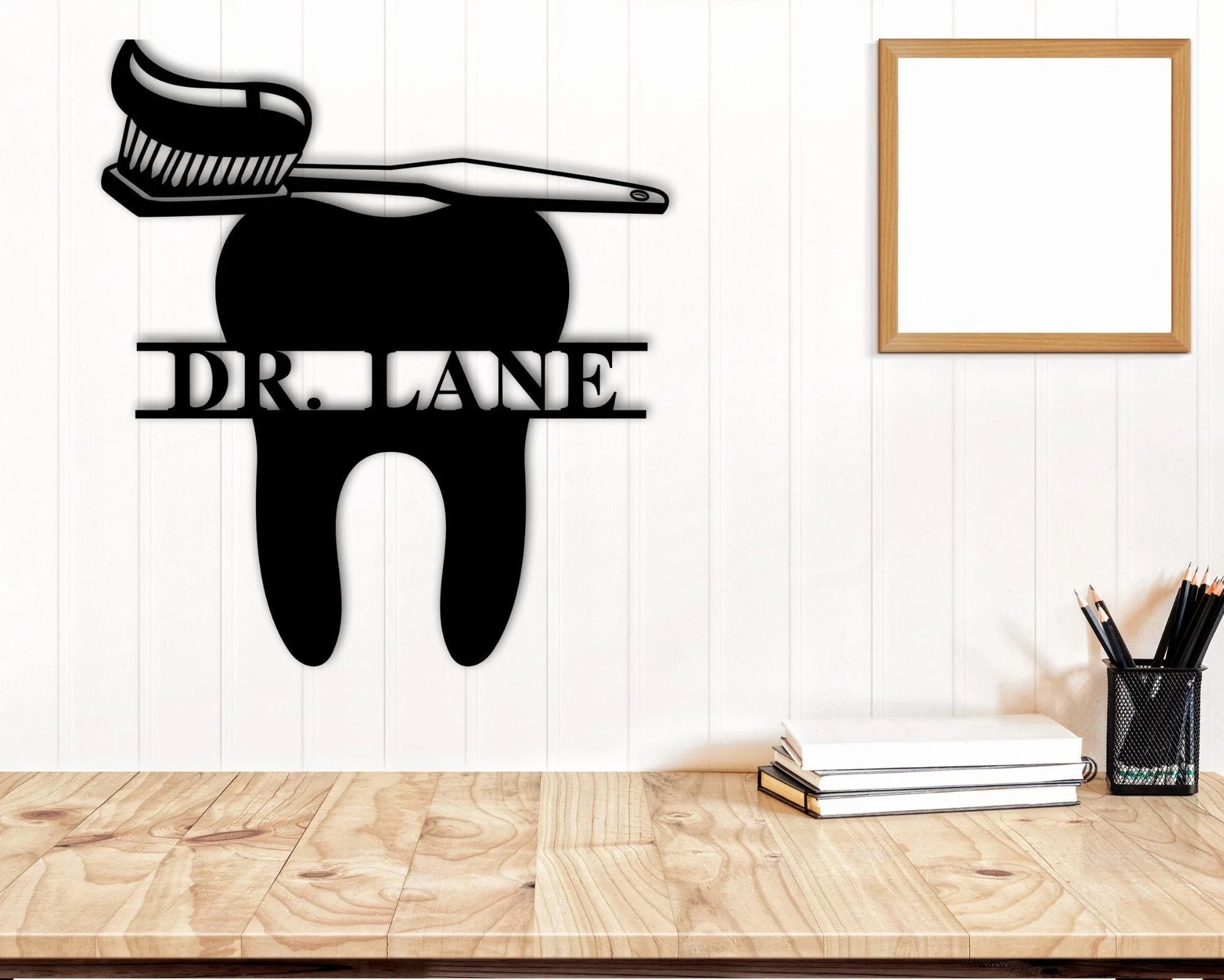 Dentist Office Sign Dentist Office Wall Decor Dental Hygienist Gift Idea Orthodontist Office Sign Orthodontist Wall Decor - 8 inches - metal sign