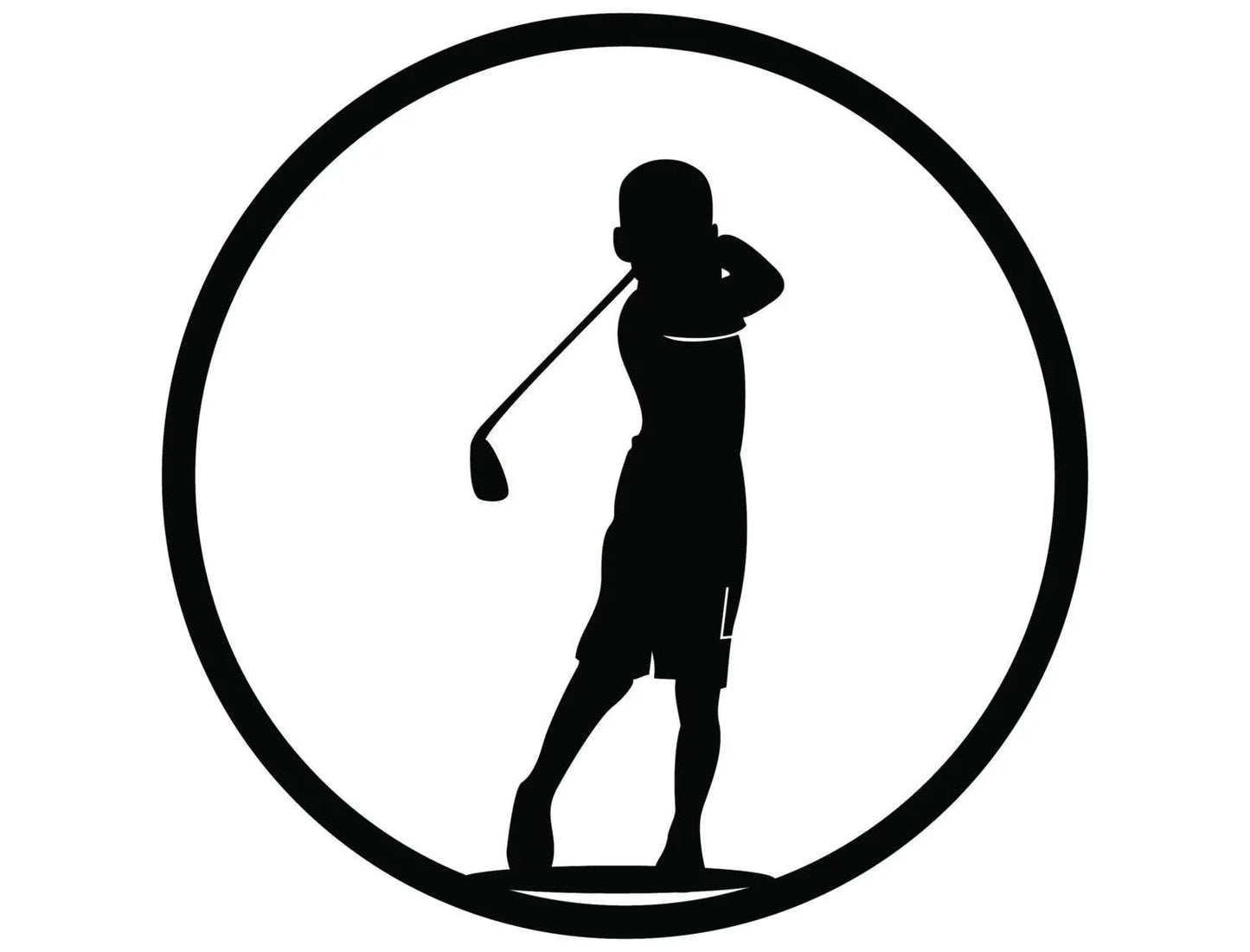 Golf Boy Room Decor Golf Gift Gift For Him Golfer Gift Wall Decor Metal Sign Wall Hanging Sign - 8 inches - metal sign