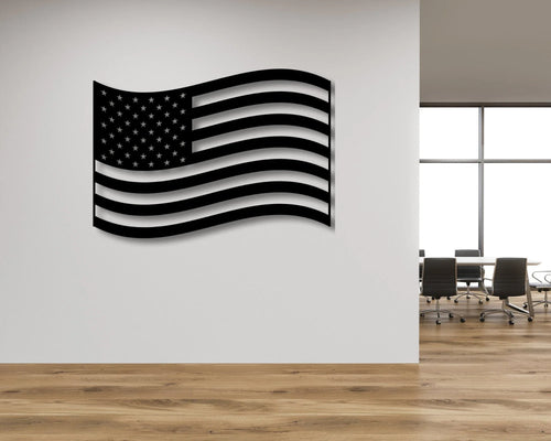 Metal American Flag American Flag Gift For Man America Flag Metal Gifts For Military Veterans Day Gift Patriotic Office Decor Rustic - 8 inches - metal sign