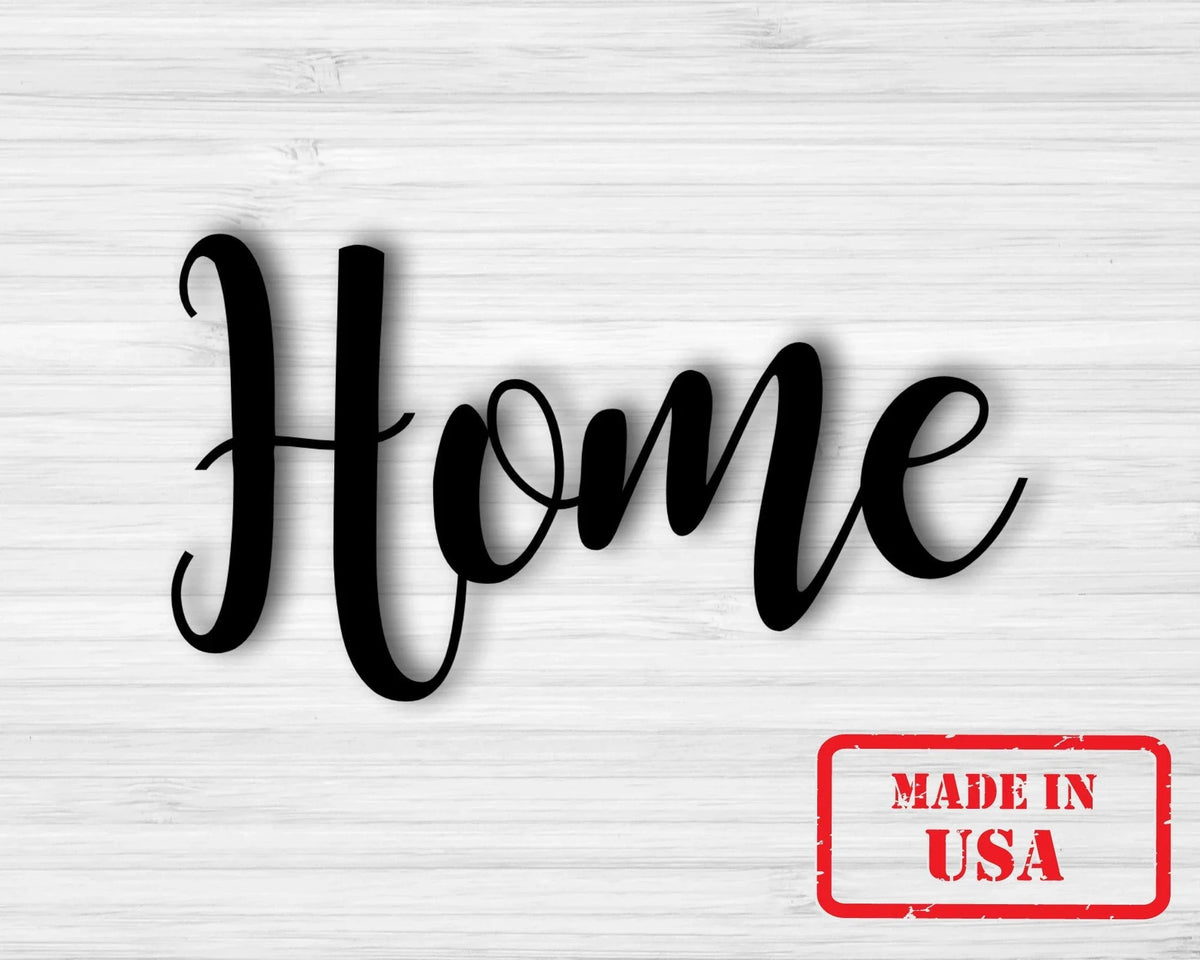 Home Metal Sign Sign For Home Metal Signs Metal Wall Decor Home Sign Home Sign Decor - 8 inches - metal sign