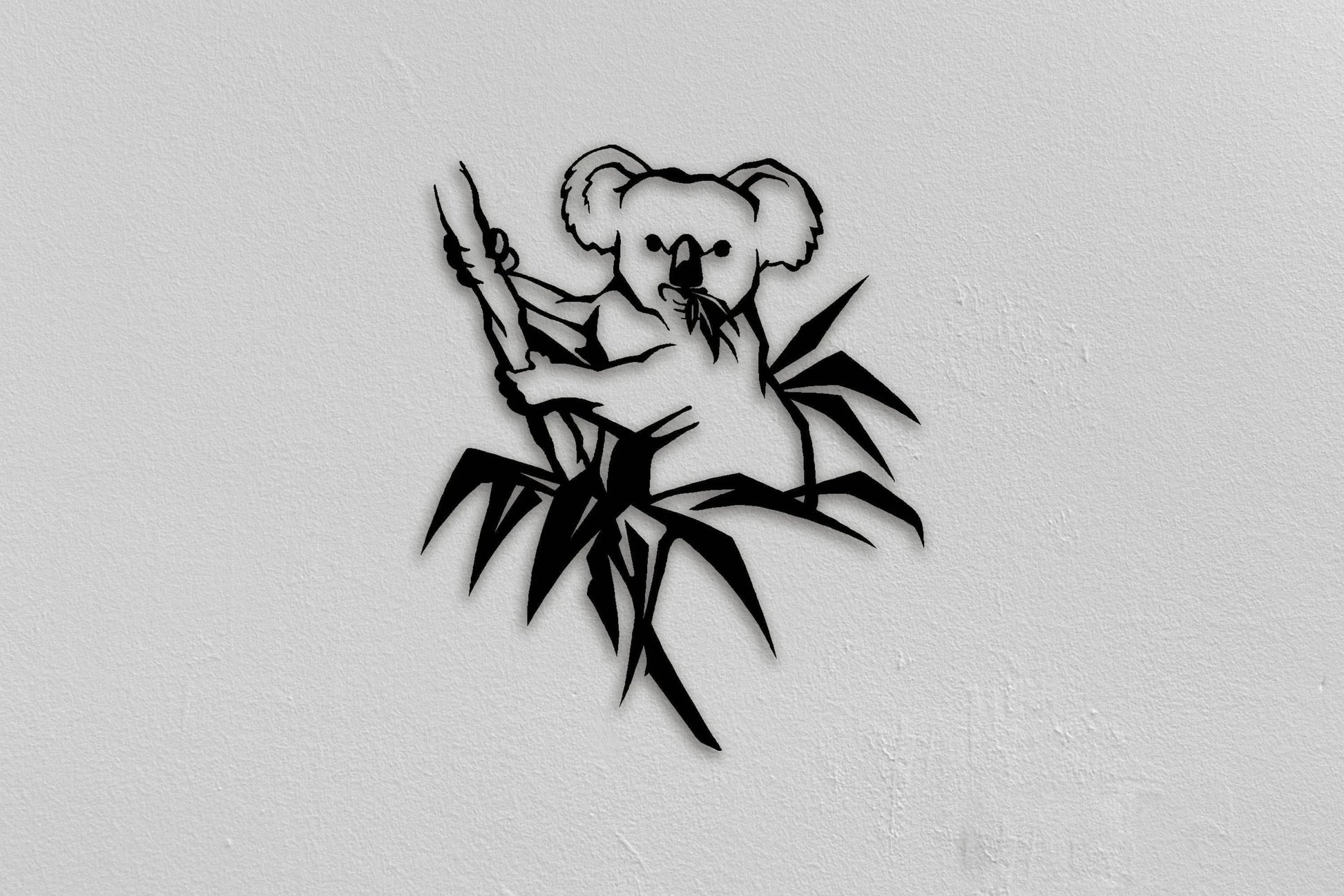 Koala Christmas Gifts Animals Metal Art Wall Decor Ideas Mother's Day Gift Living Room Wall Decor Metal - metal sign