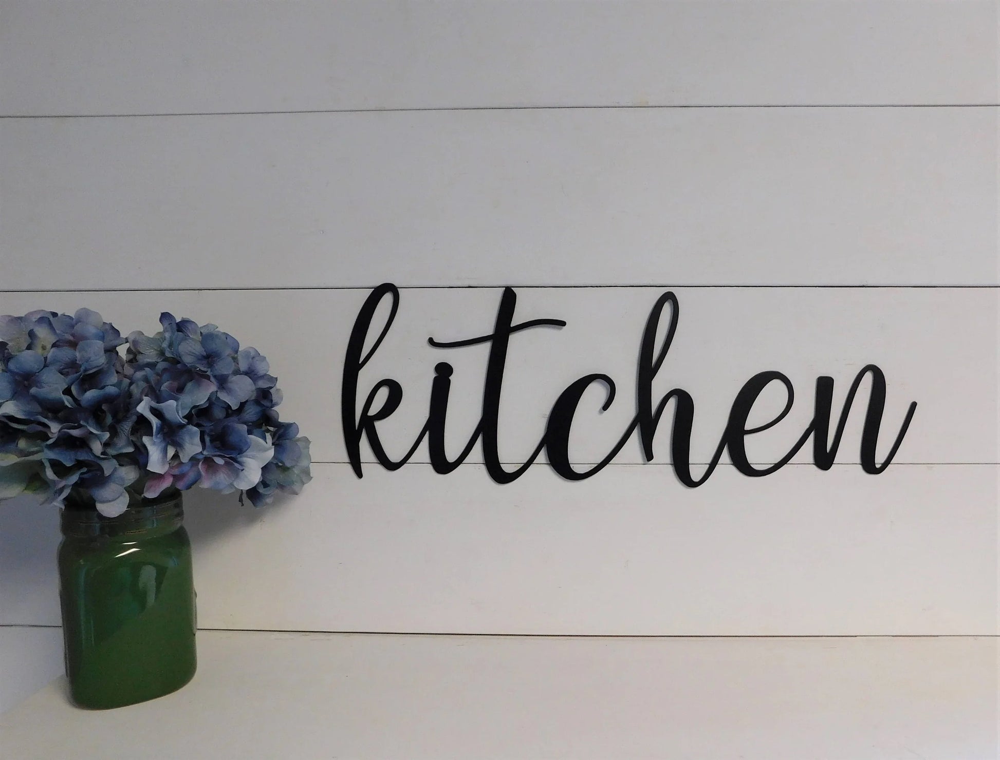 Kitchen Sign Metal Kitchen Sign Rustic Word Art Sign Metal Signs Kitchen Signs - 8 inches - metal sign