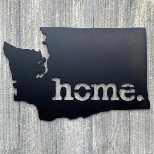 Washington Home Metal Sign Cutout Cut Metal Sign Wall Metal Art - 8 inches - metal sign