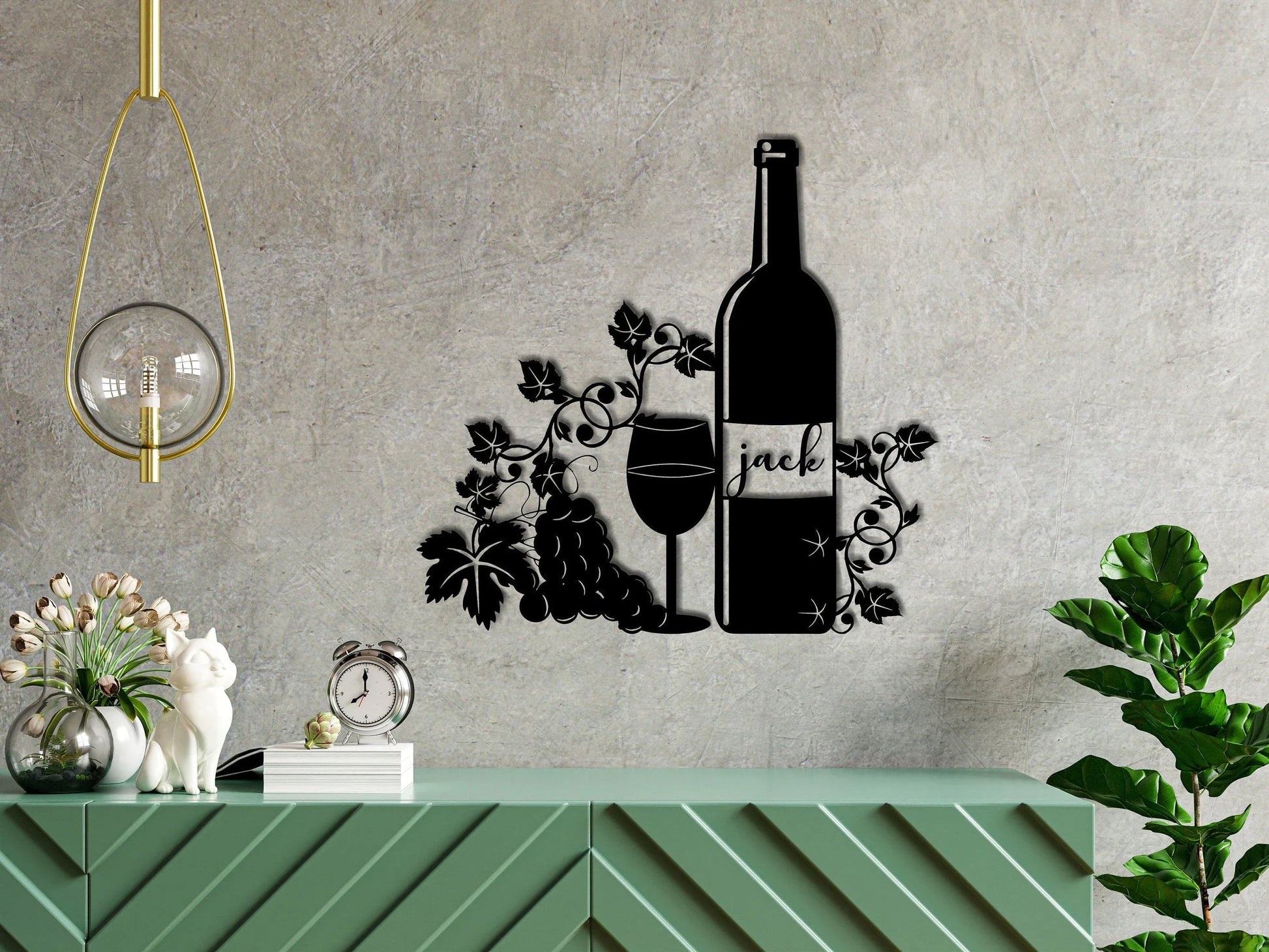 Wine Metal Sign Wine Decor Dining Decor Wine Lover Metal Wall Decor Wall Hanging Kitchen Decor Metal Sign - 8 inches - metal sign