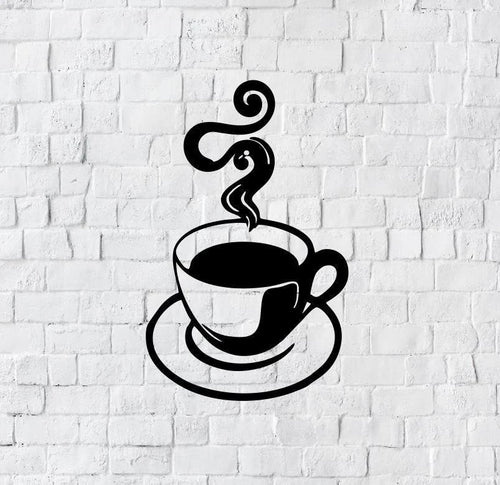 Coffee Coffee Wall Decor Metal Wall Decor Coffee 008 - 8 inches - metal sign