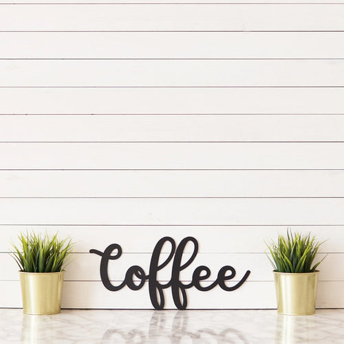 Coffee Sign Coffee Bar Sign Kitchen Sign Metal Coffee Sign Coffee Station Sign Kitchen Decor Metal Sign - 8 inches - metal sign