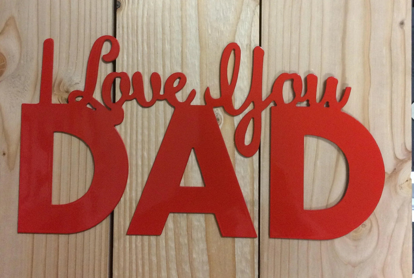 I Love You Mom Metal Sign 11 Metal Sign Cut Metal Sign Wall Metal Sign - 8 inches - metal sign