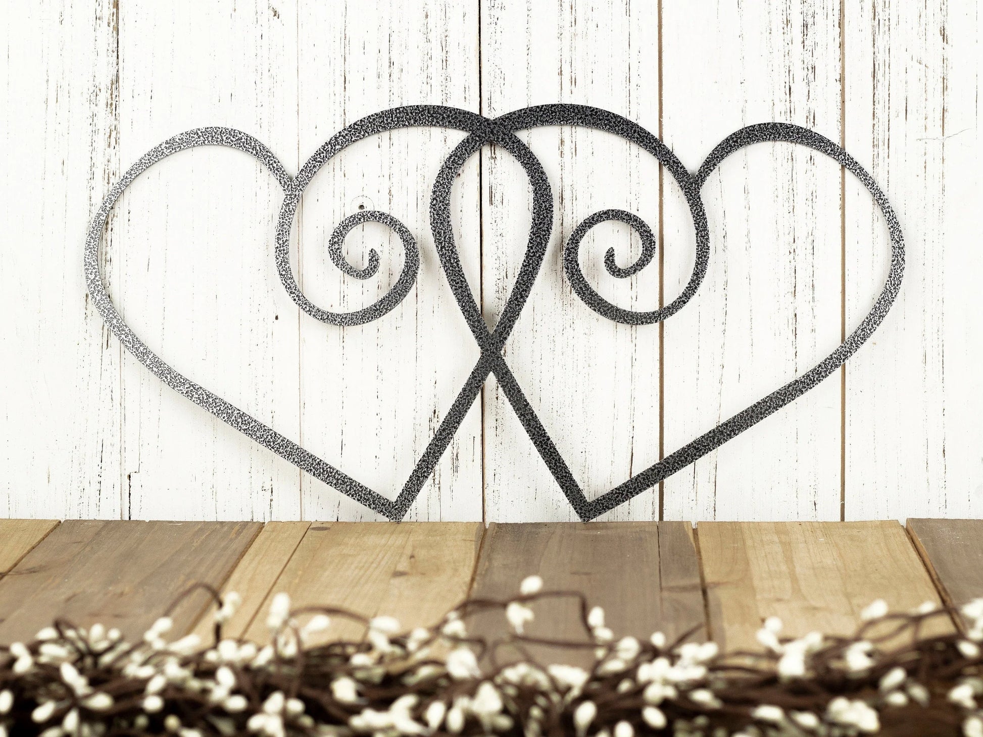 Heart Metal Sign Valentines Hearts Metal Art Wall Decor Wall Hanging Love Valentines Day Decor Metal Sign - 8 inches - metal sign