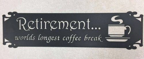 Metal Memorial Stake Sign Metal House Sign - 8 inches - metal sign