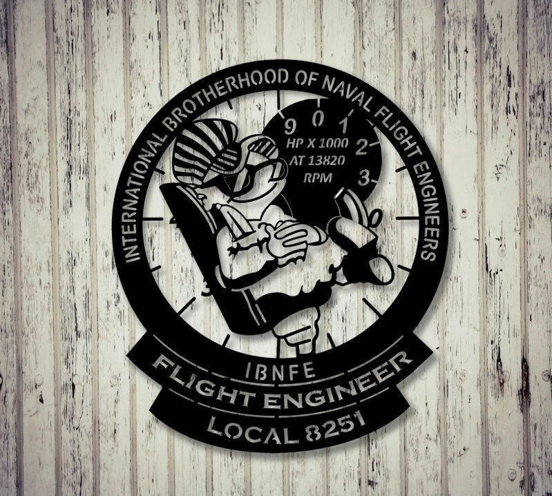 Ibnfe Local 8251 Xl Insignia Silhouette Metal Sign Cut Metal Sign Wall Decor - metal sign