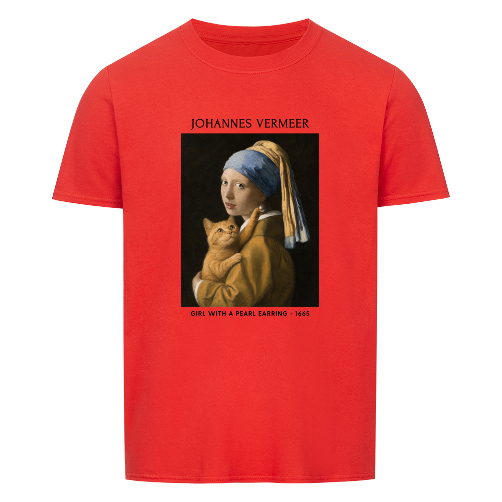 Girl With A Pearl Earring Basic Shirt Unisex