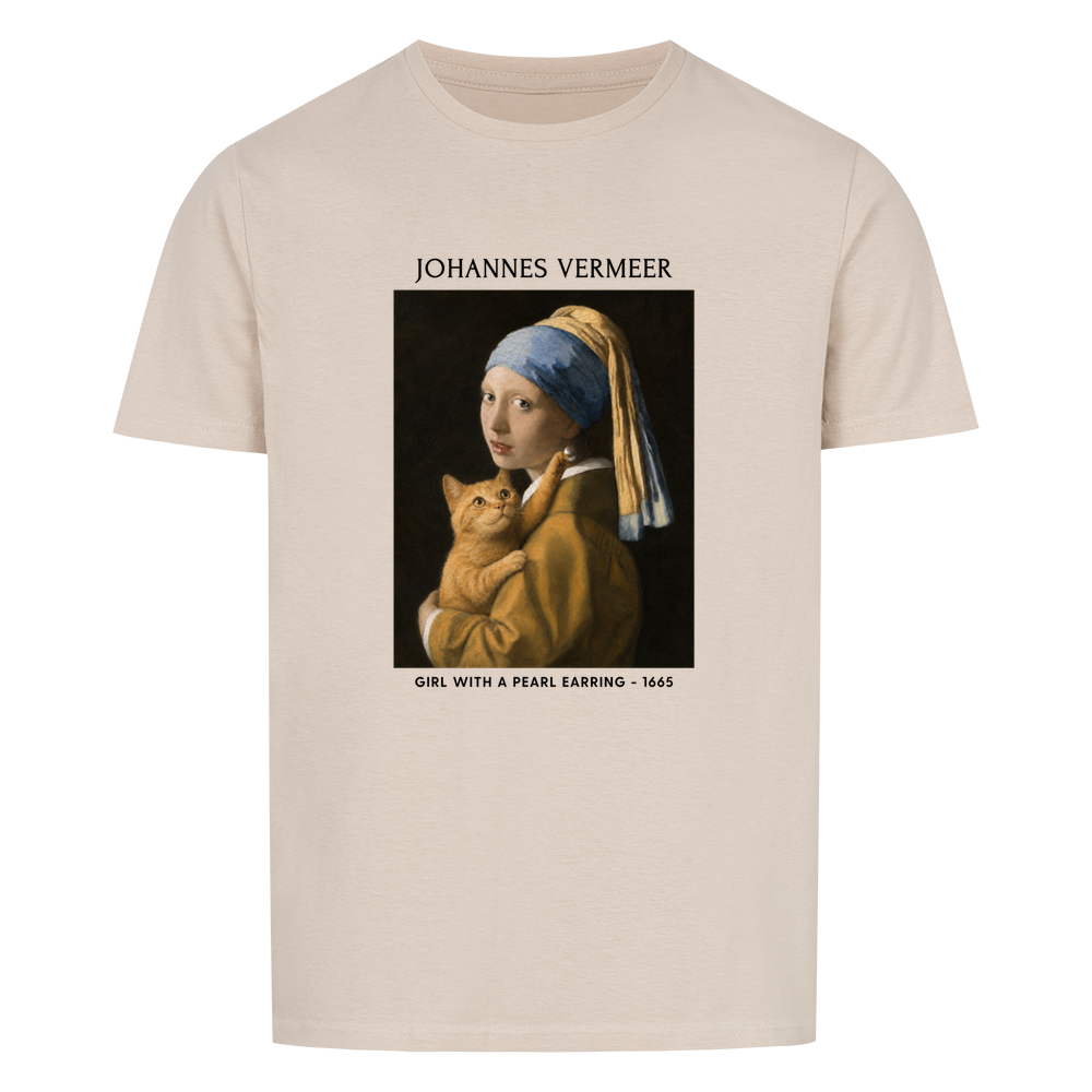Girl With A Pearl Earring Basic Shirt Unisex