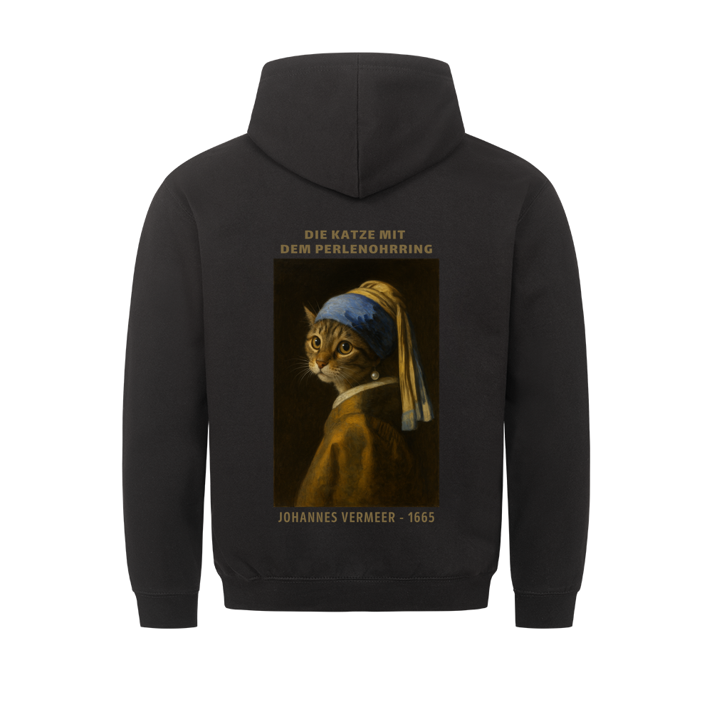 Die Katze mit dem Perlenohrring Hoodie